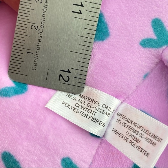 Ty Beanie Ballz Winks Owl 10 inch Plush 2021 Pink and Teal - Picture 7 of 8